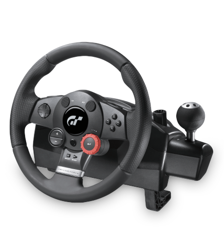 Photo of the Logitech Driving Force GT wheel